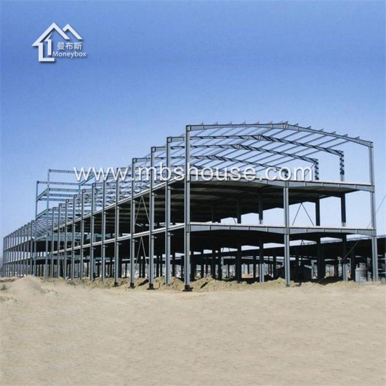 estructura de acero prefabricada barata del marco de la estructura del diseño de la construcción