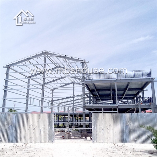 taller de estructura prefabricada de almacén de acero en china