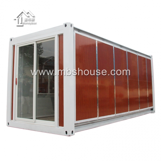 casa modular plegable del envase vivo plegable con dos dormitorios prefabricados para la venta