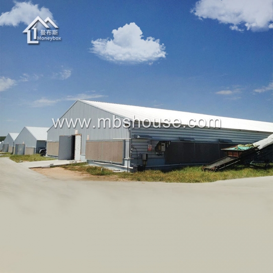estructura de acero barata granja de aves de corral diseño de la casa