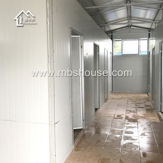 casa de estructura de acero prefabricada para vivienda de trabajo / dormitorio de campamento / vivienda de refugio