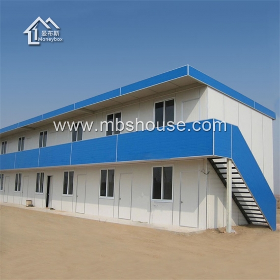 estructura de acero ligera marco prefabricado edificio temporal casa móvil