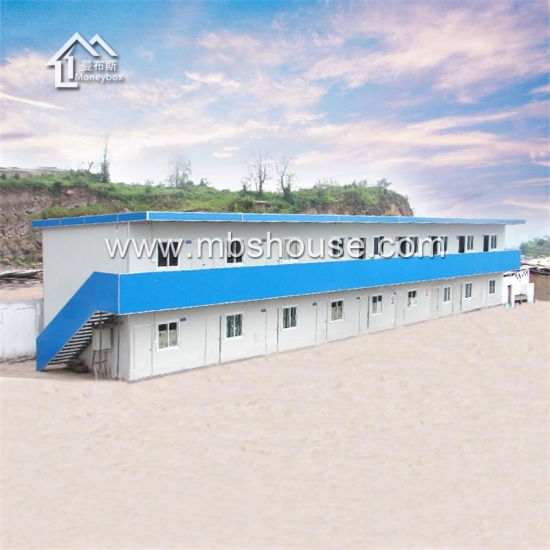 estructura de acero ligera marco prefabricado edificio temporal casa móvil