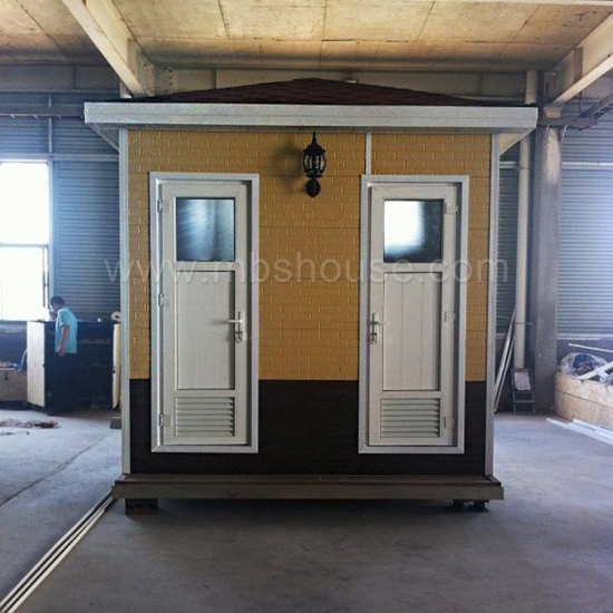 cabina de boleto prefabricada modular rápida de la estructura ligera de acero de la construcción