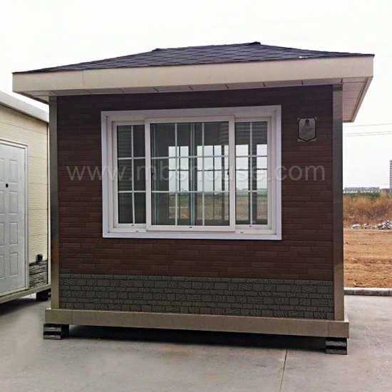 casa modificada para requisitos particulares del kiosco de la seguridad del hogar modular de alta calidad modificado para requisitos particulares