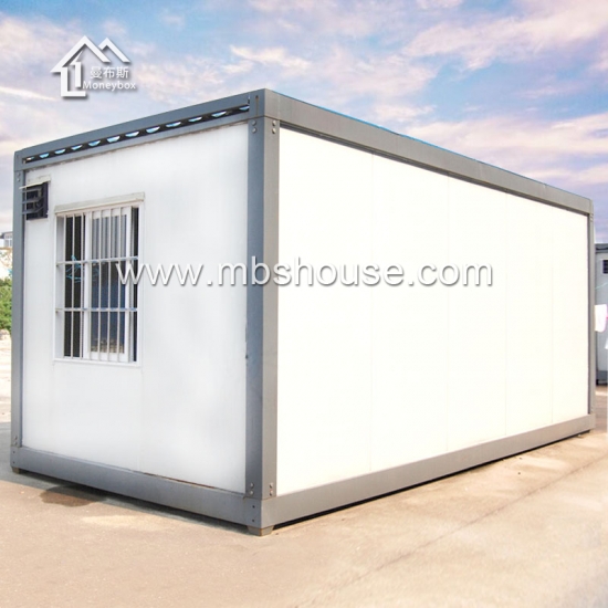 casas prefabricadas modificadas para requisitos particulares del envase del marco de la estructura de acero desprendible