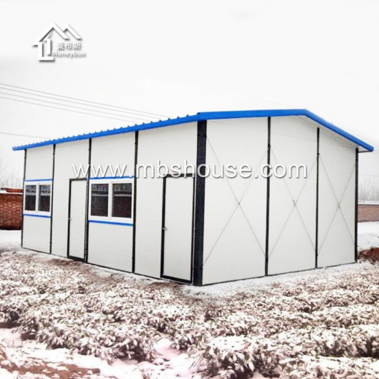 China suministra casas modulares prefabricadas económicas casa prefabricada pequeña