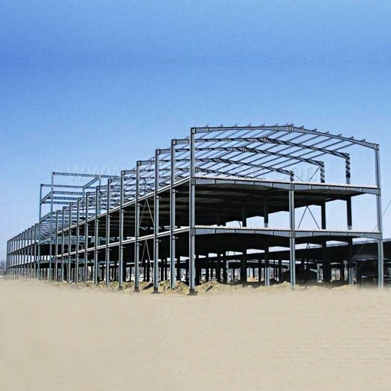 almacén de estructura de acero prefabricado de construcción rápida de bajo costo
