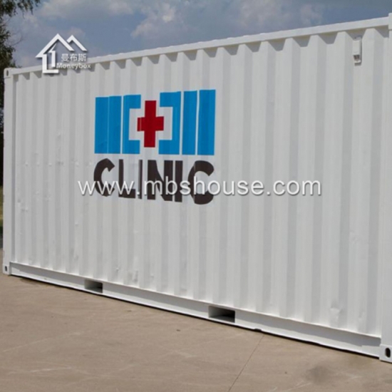 Fábrica de encargo moderna prefabricada transformar clínica casa contenedor de envío