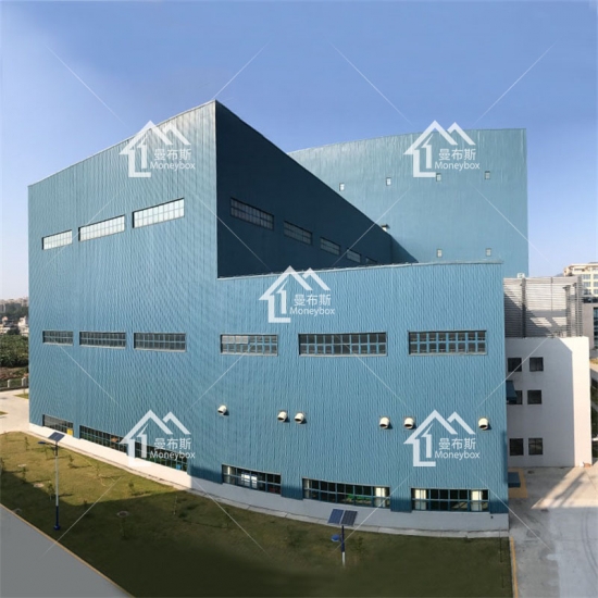 Edificio de fábrica de diseño de fábrica de fábrica profesional Edificio de fábrica prefabricado
