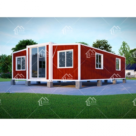 nuevo diseño 20 pies 40 pies prefabricados 3 dormitorios pequeña casa contenedor expandible