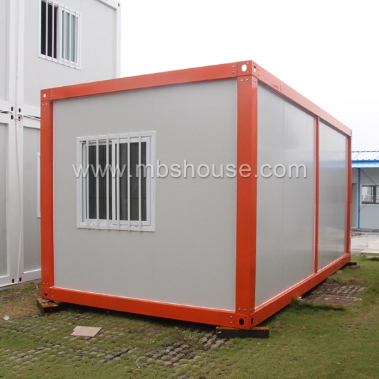 Pequeña casa de contenedor prefabricada con baño de accesorios de baño