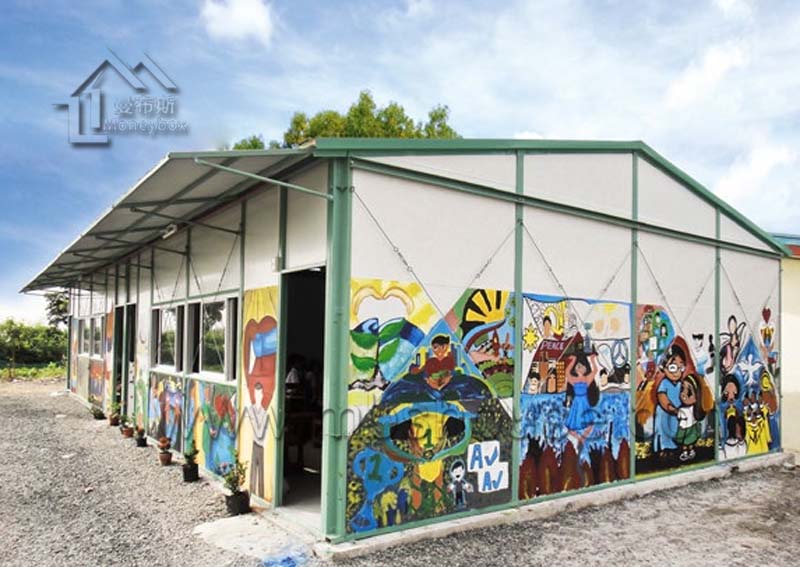aula prefabricada para kindergarten en mexico