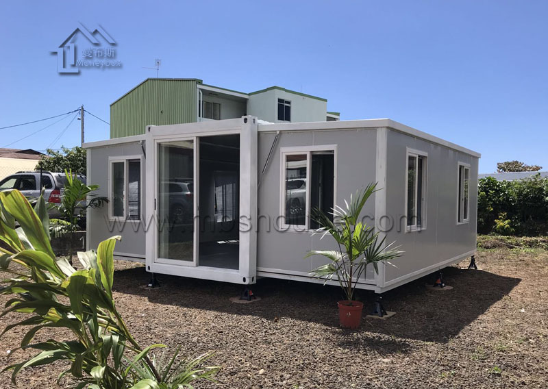 casa contenedor ampliable para vacaciones en la Polinesia francesa